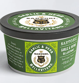 Cheese Sartori Garlic Herb Bellavitano Spread