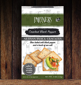 CRACKERS  Partners Black Pepper Crackers