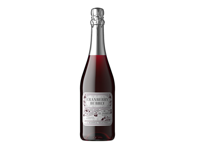 St James Winery Cranberry Sparking Missouri NV