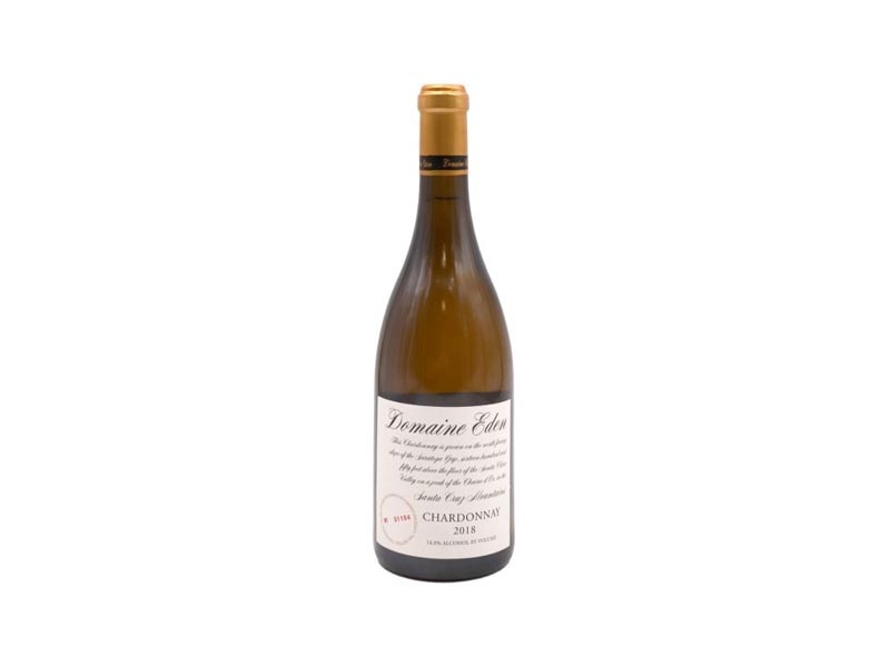Mount Eden Vineyards Chardonnay Santa Cruz Cental Coast California 2018