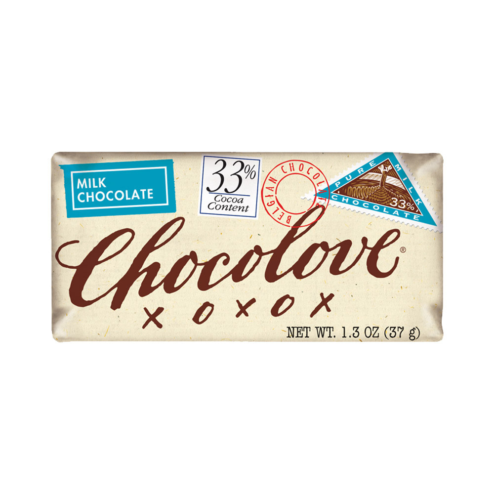 Chocolate - Chocolove Mini XOXOX Milk Chocolate 1.2 oz