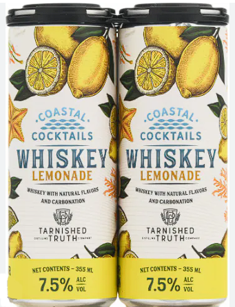 Coastal Cocktails Whiskey Lemonade Virginia