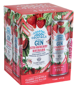 Coastal Cocktails Gin Strawberry Rhubarb Virginia
