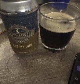 Midnight Brewery Not My Job English Brown Ale Goochland County VA NV