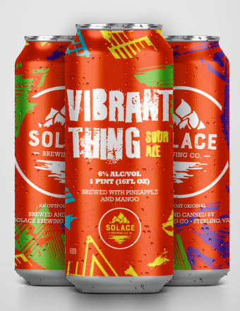 Solace Brewing Company Vibrant Thing Sour Ale Virginia