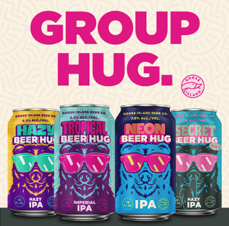 Goose Island Brewery Beer Hug Variety Pack Chicago Illinois NV