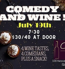 Comedy and Wine Night at City Vino