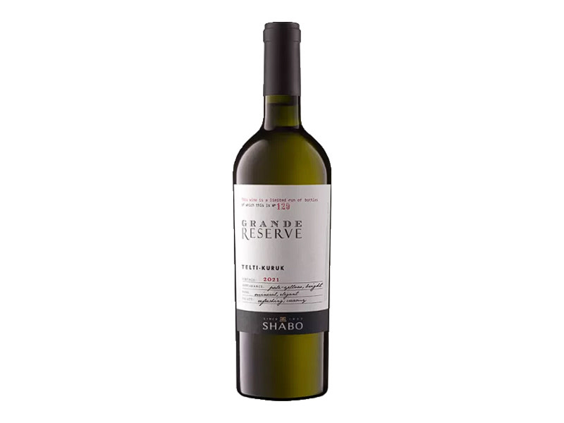 SHABO Winery Telti-Kuruk Grande Reserve Odesa Ukraine 2022