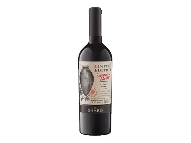 SHABO Winery Limited Edition Saperavi Merlot Odesa Ukraine 2023