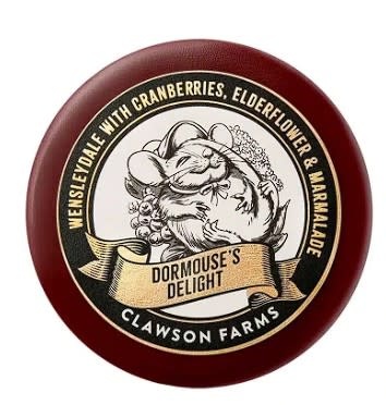 Cheese -  Clawson Dormouse Wensleydale Truckle