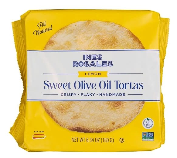 CRACKERS -  INES ROSALES LEMON OLIVE OIL SWEET TORTAS