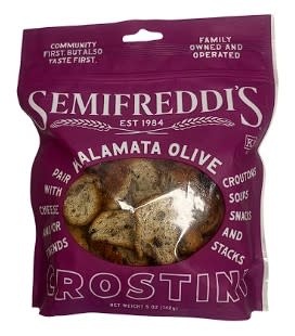 Crackers - Semifreddi's Kalamata Olive Crostini