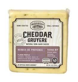 CHEESE WOOD RIVER Herbs Provence Cheddar Gruyere