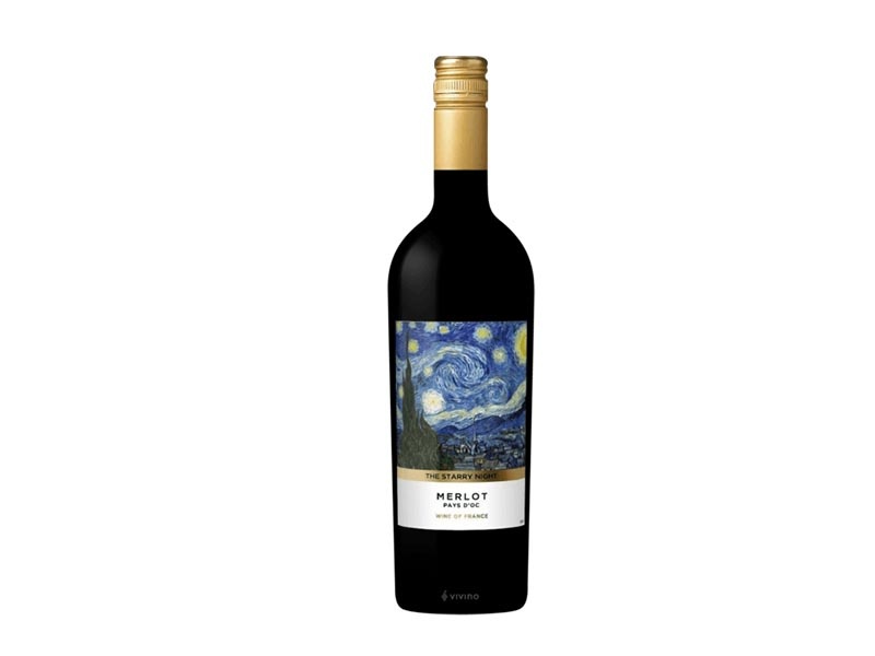 Art of Wine Starry Night Merlot Pays d'Oc France 2023