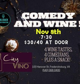 Comedy and Wine Night at City Vino