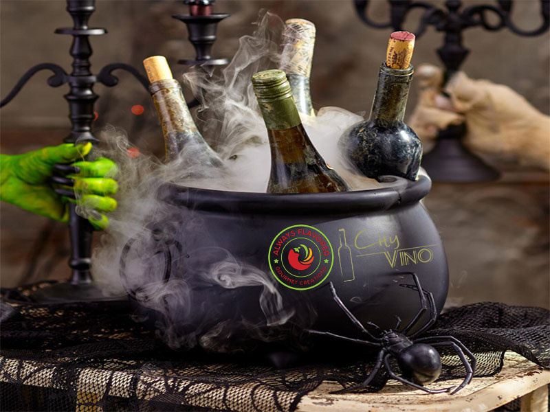 Wine Pairing Dinner Reservation pt1 Creepy Corks and Cauldron Bites