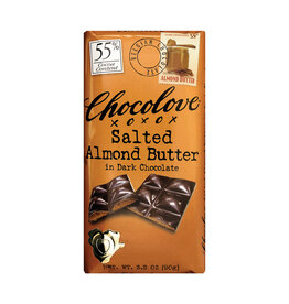 Chocolate -Chocolove ALMOND BUTTER DARK CHOC BARS