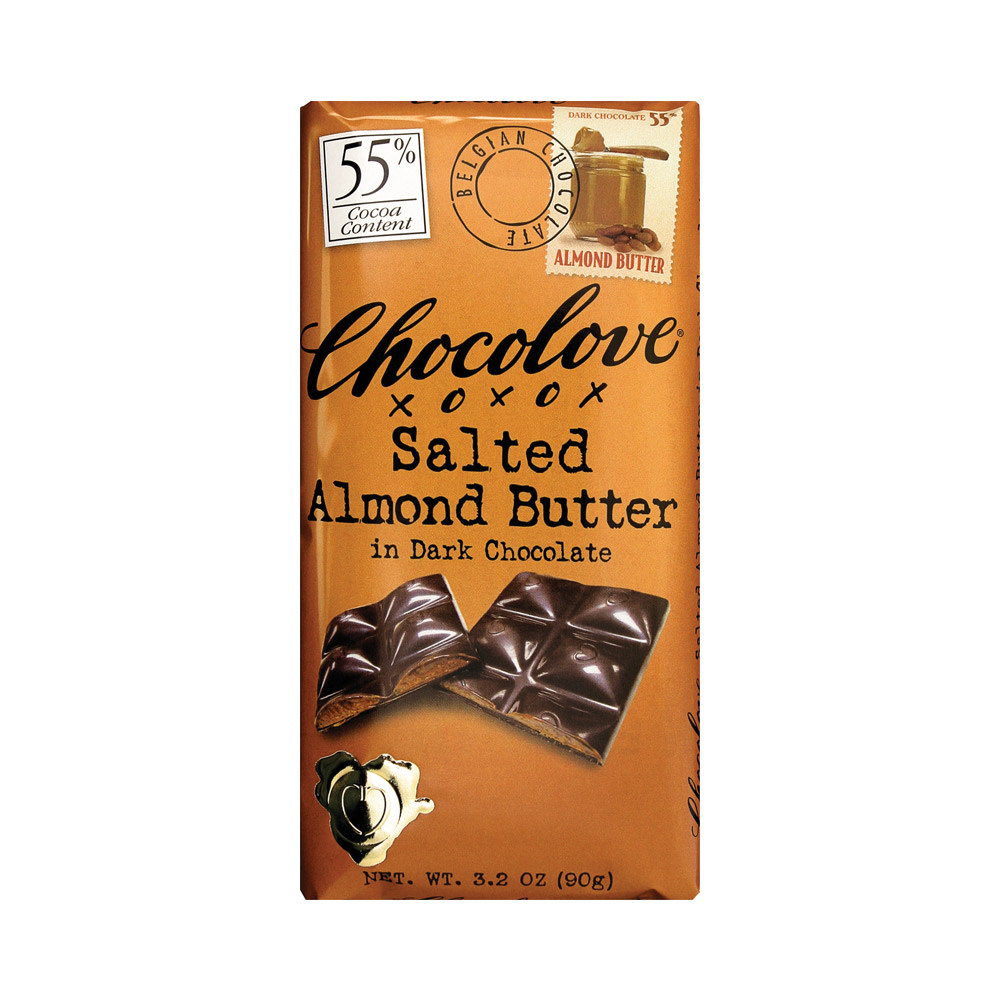 Chocolate Chocolove ALMOND BUTTER DARK CHOC BARS