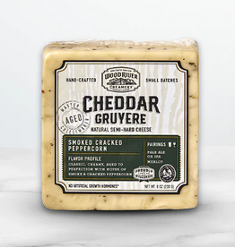 CHEESE WOOD RIVER SMOKED PEPPERCORN CHEDR GRUYERE