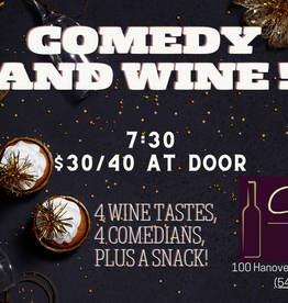 Comedy and Wine Night at City Vino