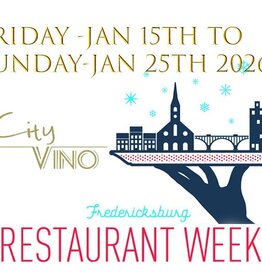 Wine Pairing Dinner Reservation pt1  Winter 2026 Restaurant Week