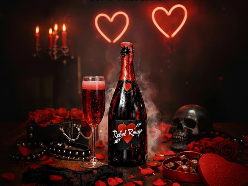 City Vino Wine Class: Red Sparkling Wine: Cupid's Rebellion