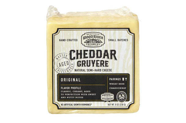 Cheese - Wood River ORIGINAL CHEDDAR GRUYERE  