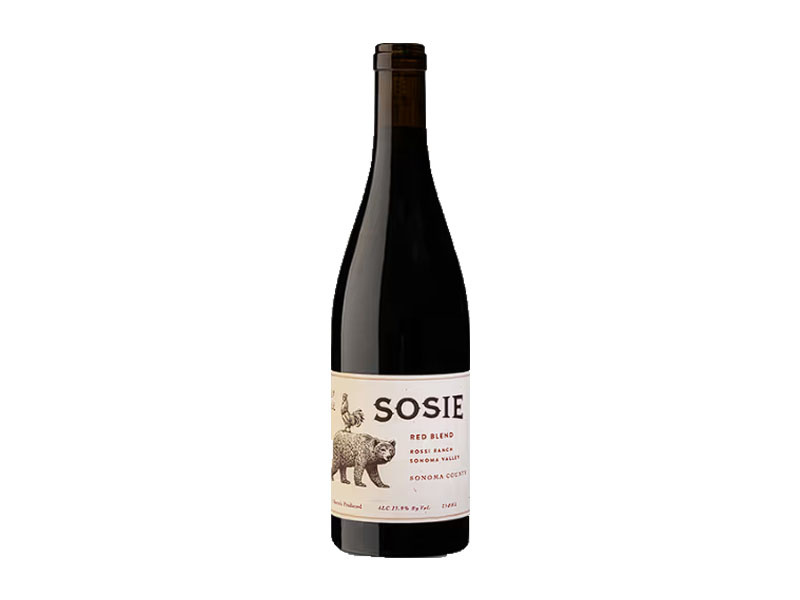 Sosie Wine Rossi Ranch Red Blend Sonoma California 2022