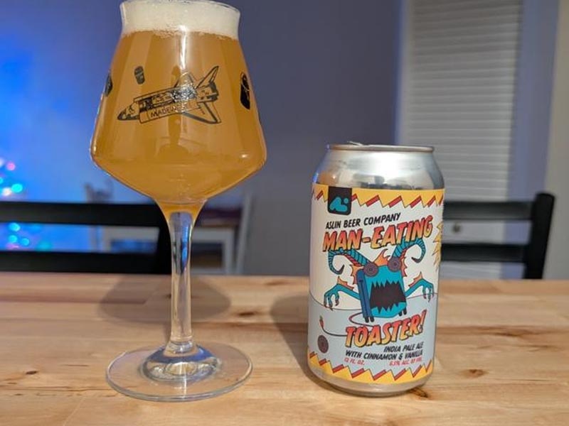 Aslin Beer Company Man-Eating Toaster! IPA Virginia NV