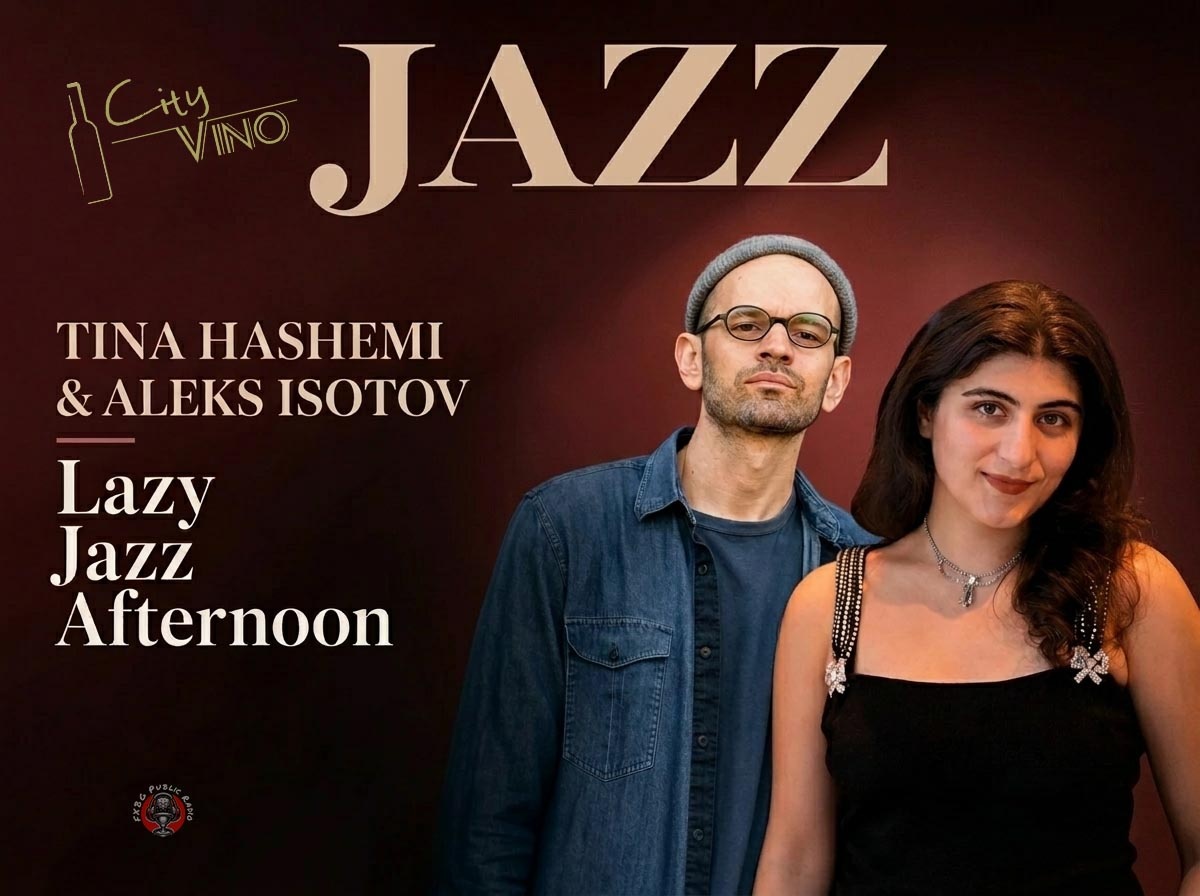 Music Band: Tina Hashemi & Aleks Isotov, Lazy Jazz Afternoon