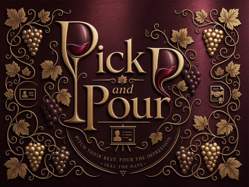 Event: Pick and Pour - When Your Best Friend Becomes Your Presentation