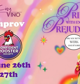 Confident Rooster Society and Wine Improv