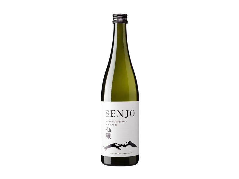 Senjo Brewery Co. Sake Junmai Daiginjo Nagano Niigata Japan NV