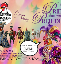 Confident Rooster Society and Wine Improv