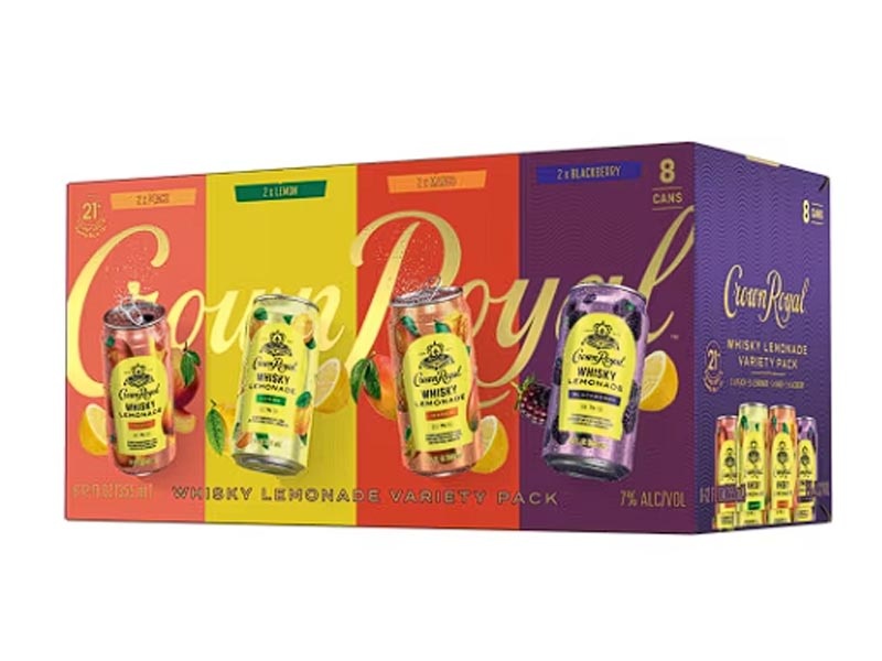 Crown Royal Whisky Lemonade Variety Pack
