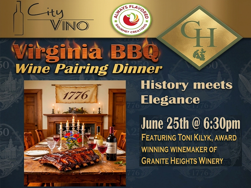 Wine Pairing Dinner Reservation pt1  With Always Flavored and Granite Heights