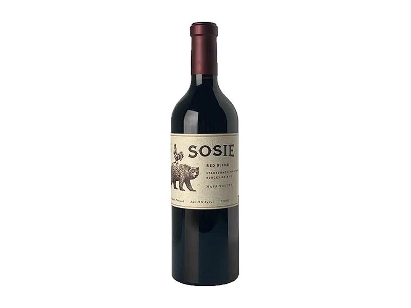 Sosie Bear & Rooster Red Blend Stagecoach Vineyard Napa California 2023