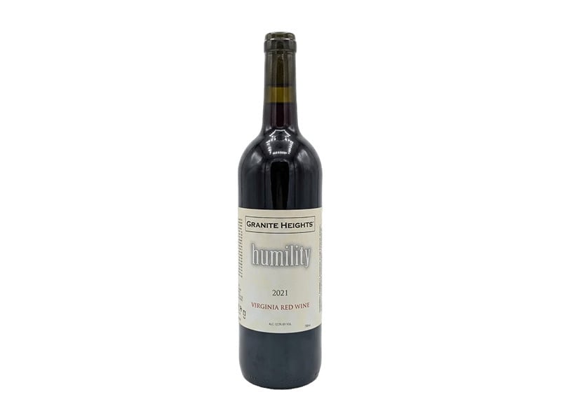 Granite Heights “Humility” Red Blend Virginia 2021