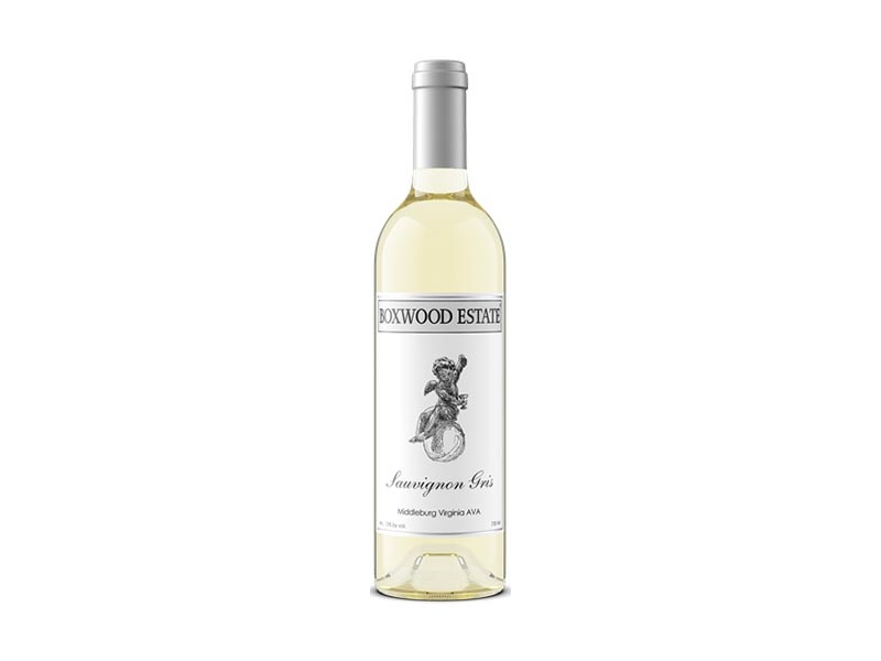 Boxwood Estate Winery Sauvignon Gris Middleburg Virginia 2023