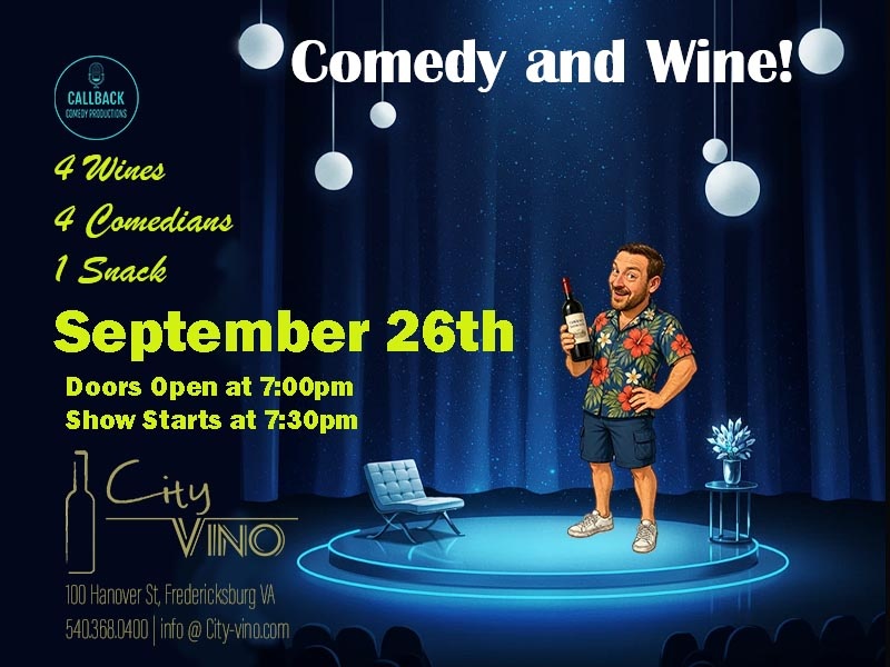 Show - Comedy and Wine Night at City Vino