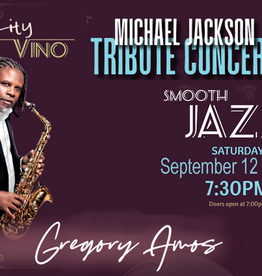Live Music: Smooth Jazz with Gregory Amos, Michael Jackson Tribute Concert