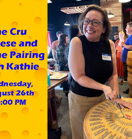 Wine Cru Event - Cheese and Wine Pairing with Kathie