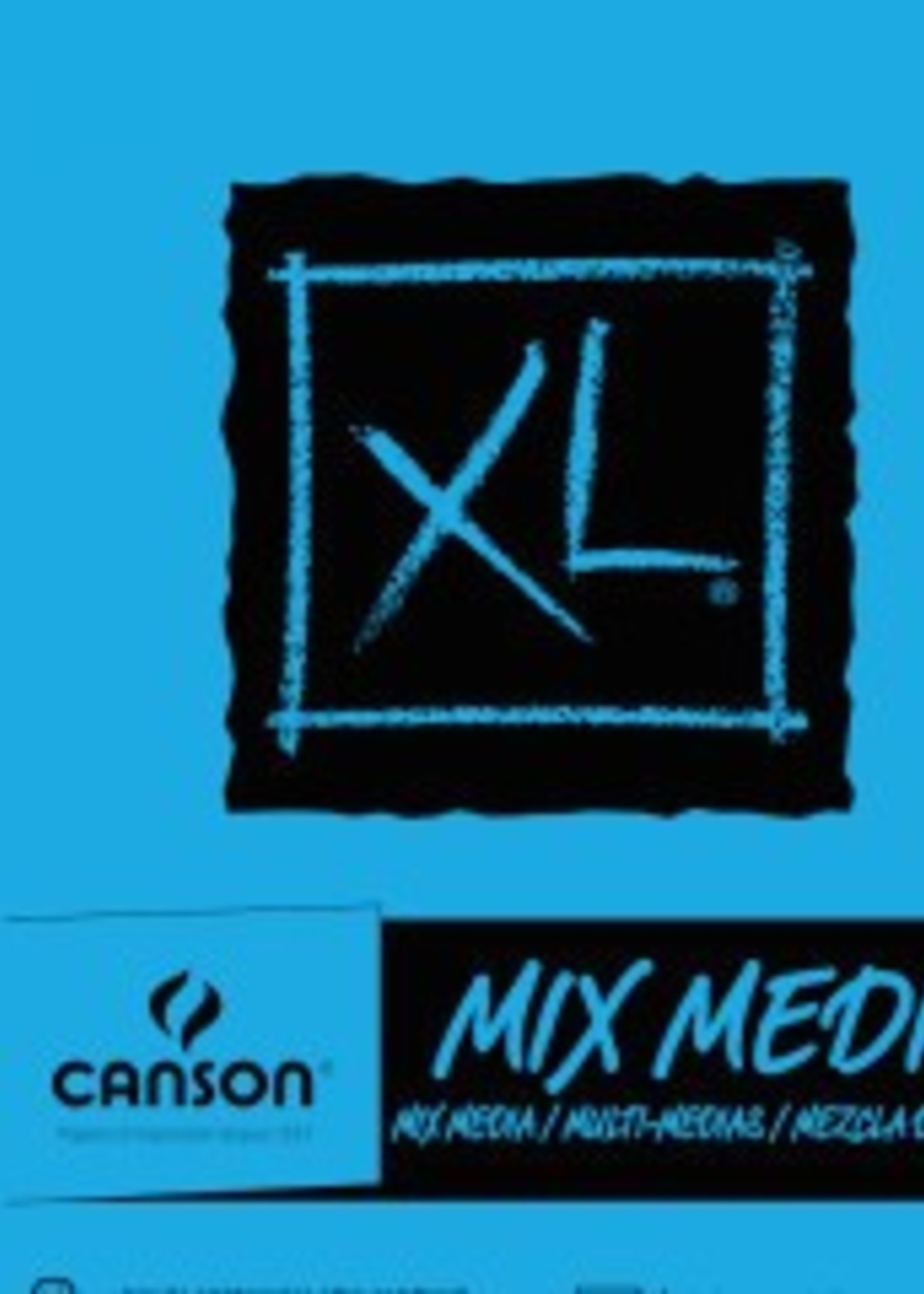CANSON XL MIX MEDIA PAD 98LB SIDE COIL 60/SHT 9x12  6/ctn - net price