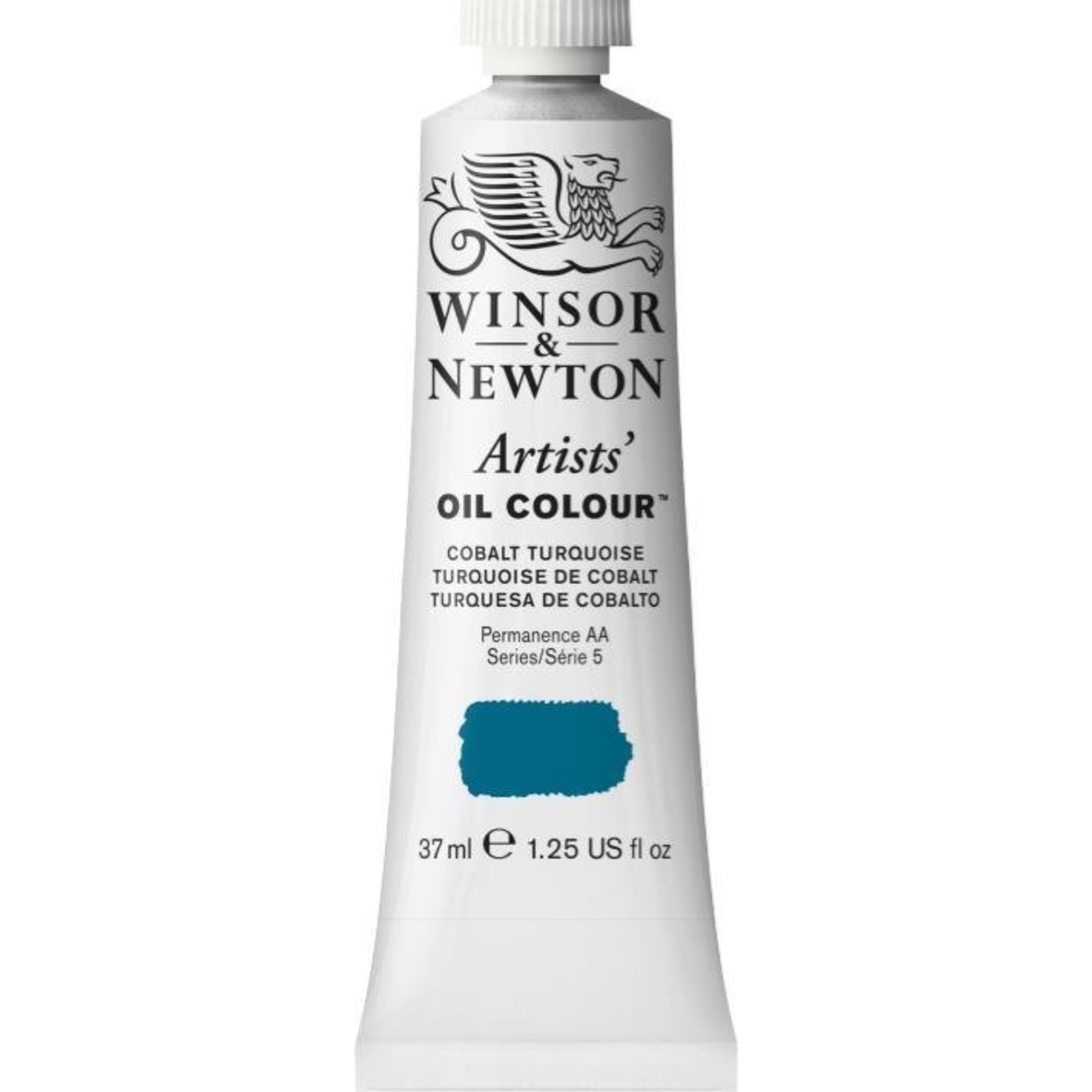 WINSOR NEWTON WINSOR & NEWTON ARTISTS' OIL COLOUR COBALT TURQUOISE 37ML