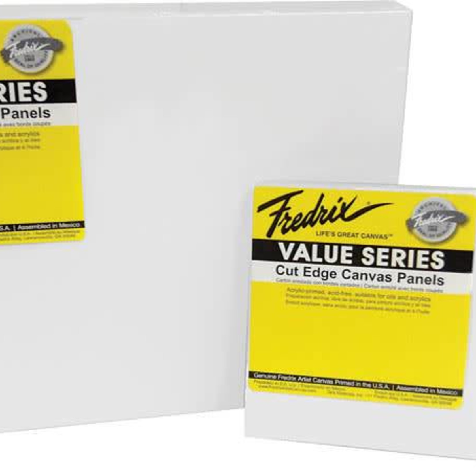 Fredrix 8" x 10" Value Series Cut Edge Canvas Panel 6 Pack