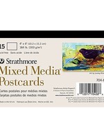 STRATHMORE MIXED MEDIA POSTCARDS 4"X6"