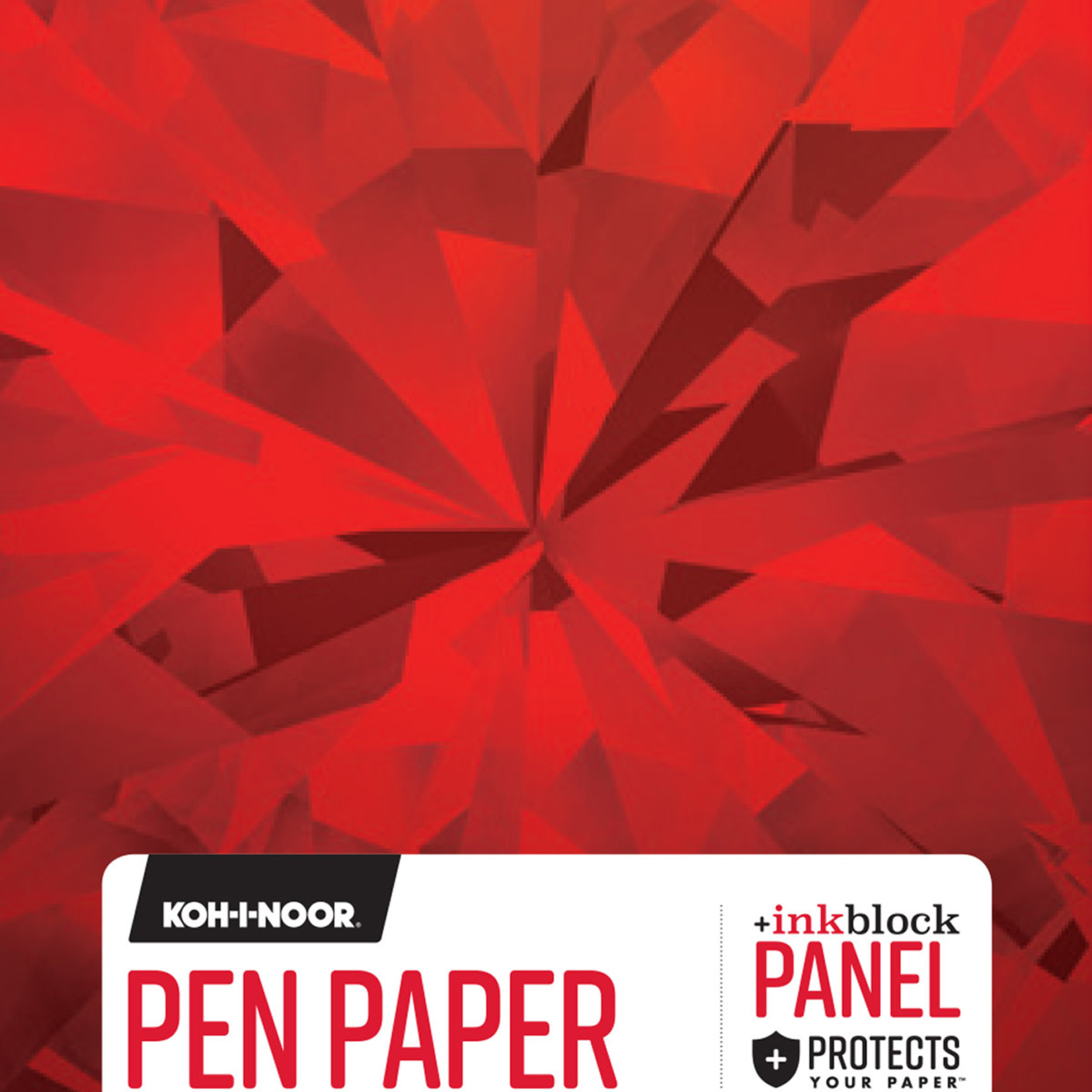 Koh-i-Noor 9" x 12" 80 lb. (118 gsm) Pen Paper (InkBlock Panel) 60 Sheet Pad