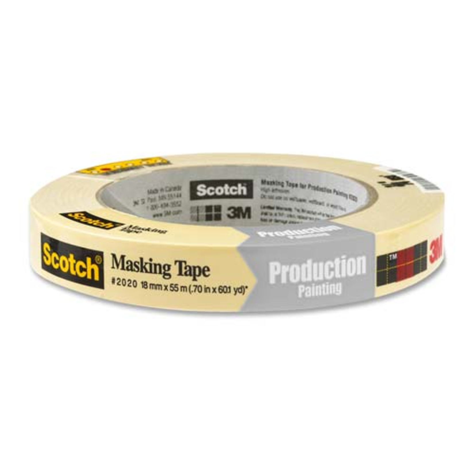 3M SCOTCH MASKING TAPE GENERAL PURPOSE 12MMX60YD 2020 3M