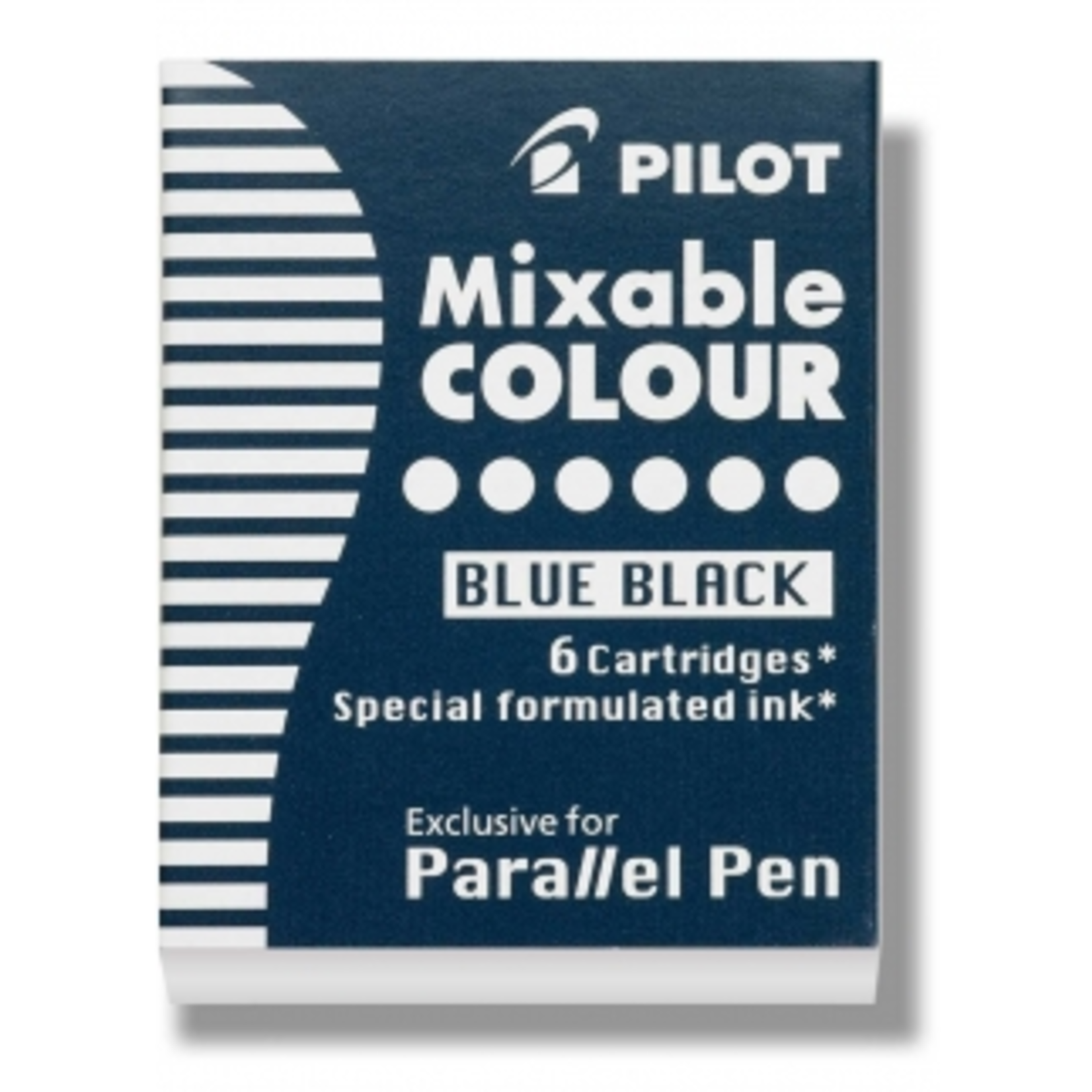 PILOT PILOT INK CARTRIDGE BLUE BLACK 6/PK