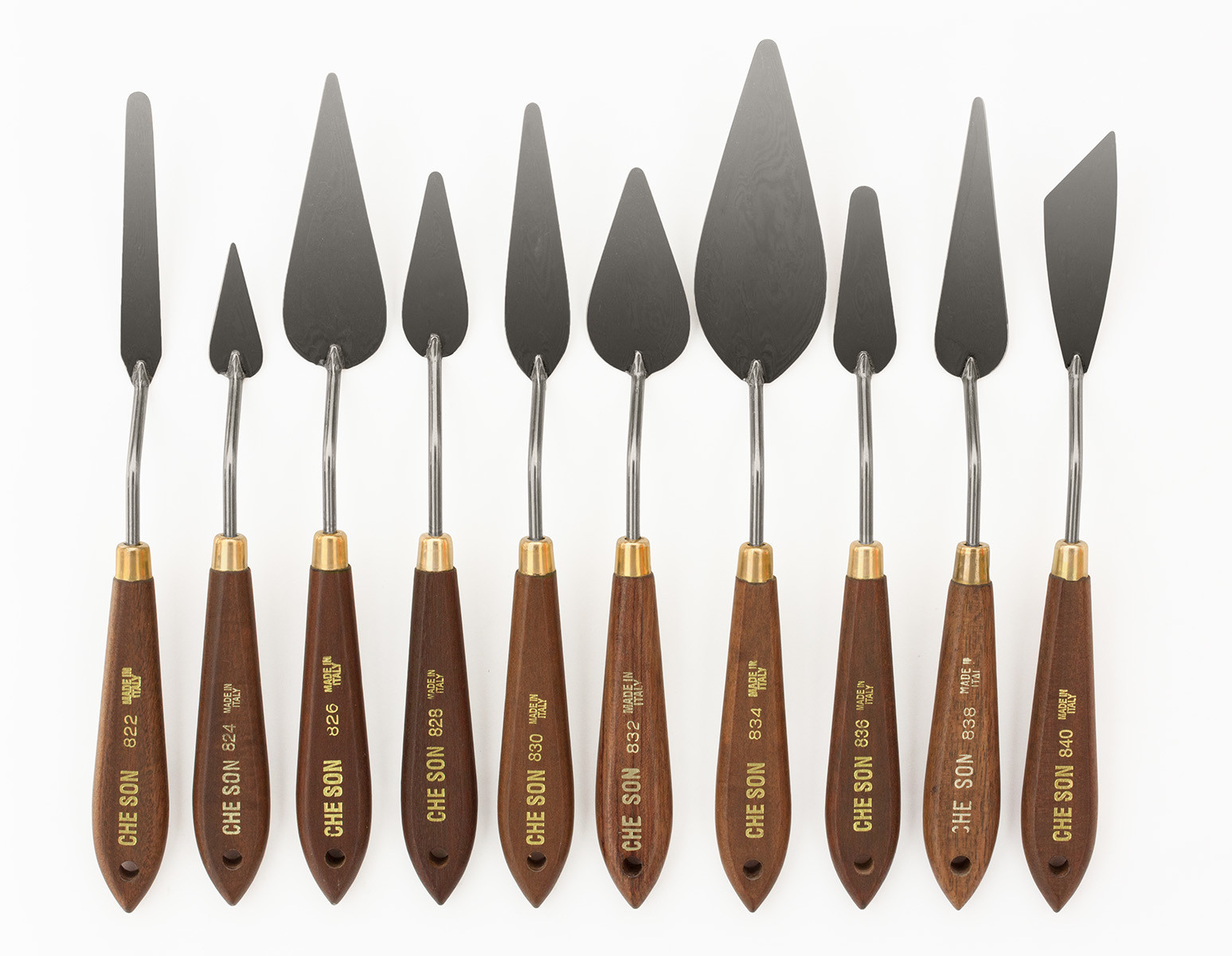 RICHESON ITALIAN PALETTE KNIFE 828 OFFSET PAINTING Colours Artist